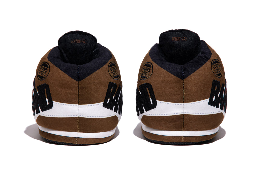 "OG" Brown Sneaker Slippers