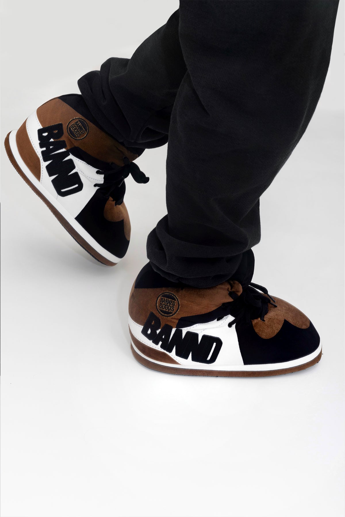 "OG" Brown Sneaker Slippers