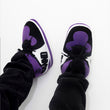 Load image into Gallery viewer, "OG" Purple Sneaker Slippers