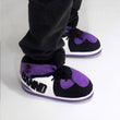 Load image into Gallery viewer, "OG" Purple Sneaker Slippers