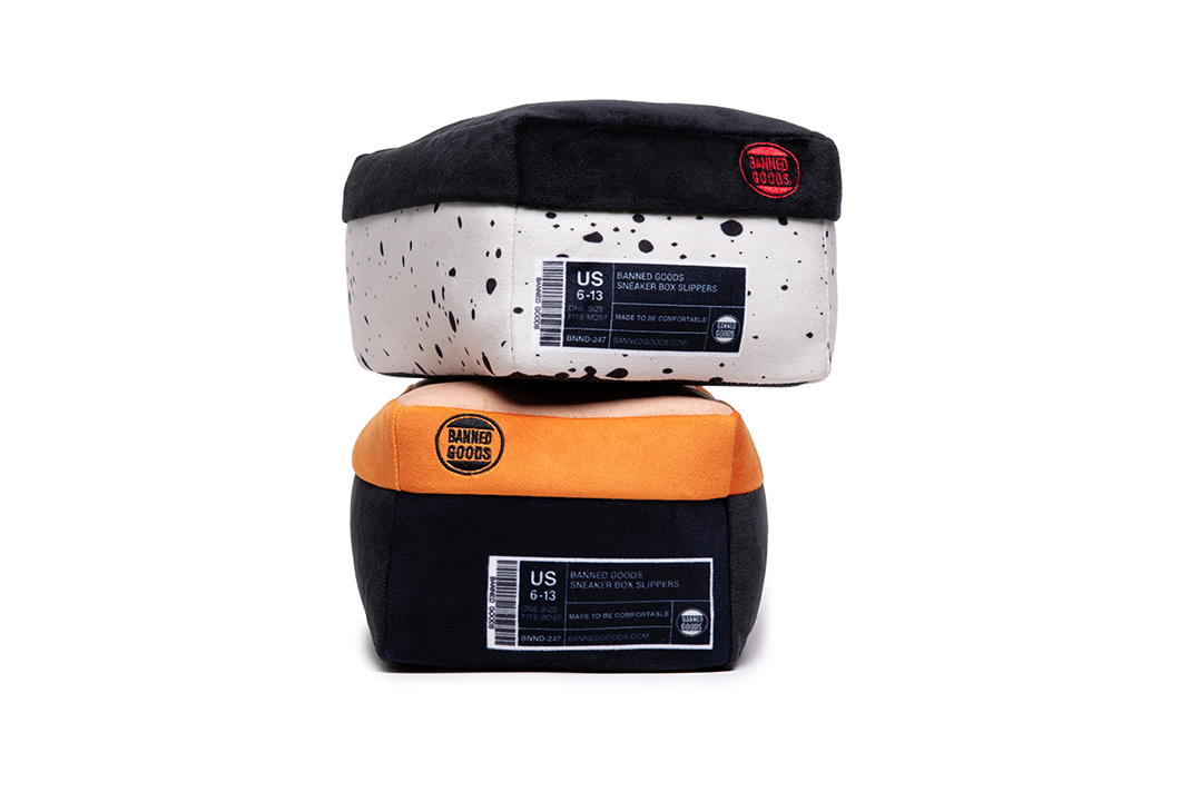 Sneaker Box Slippers