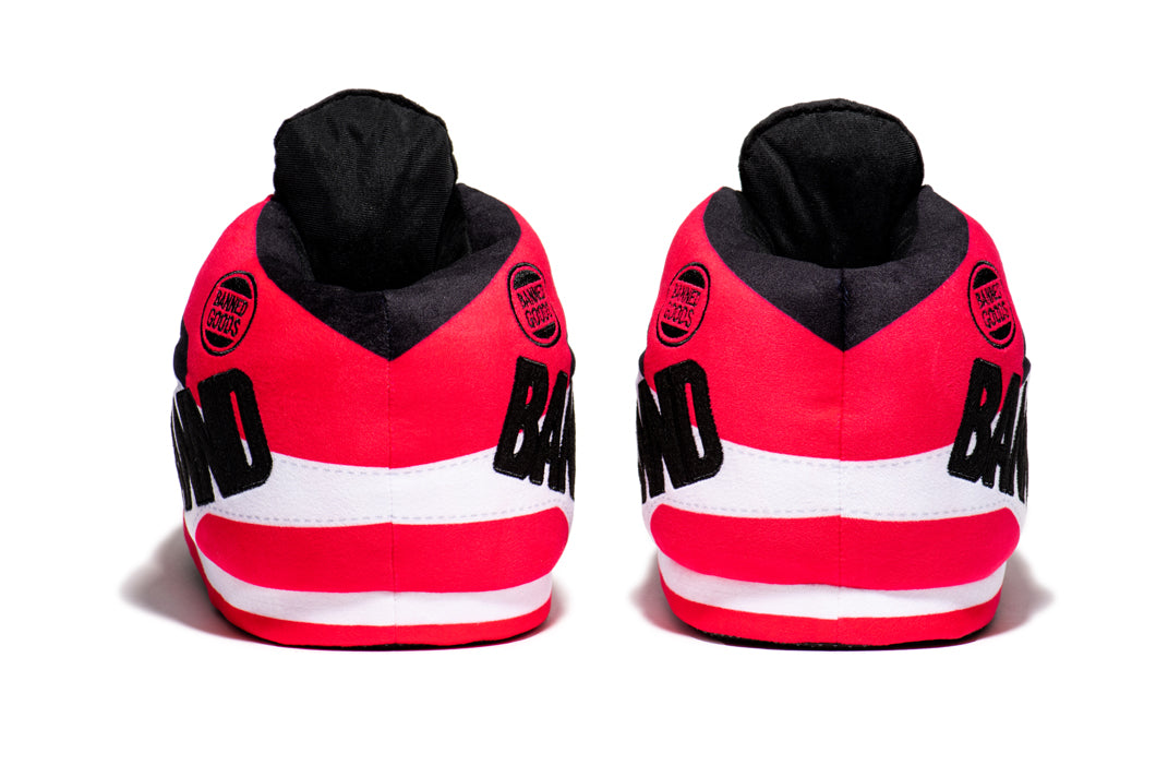 "OG" Red Sneaker Slippers