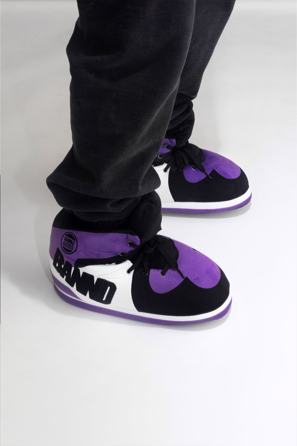 "OG" Purple Sneaker Slippers