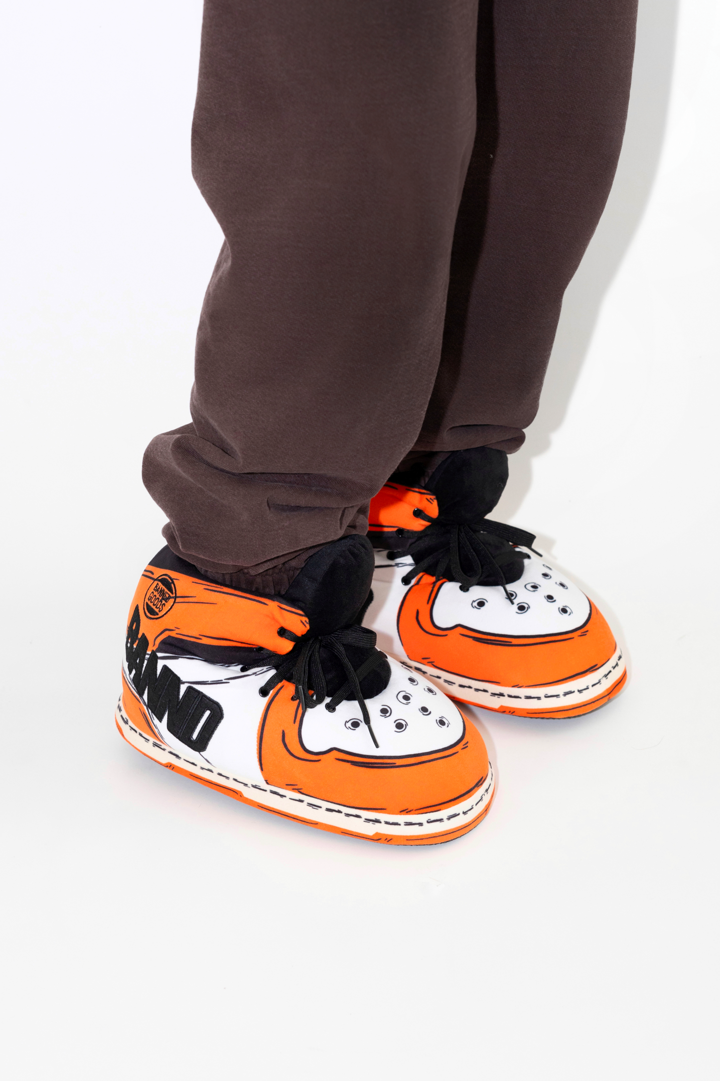 "OG" Orange Toon Sneaker Slippers