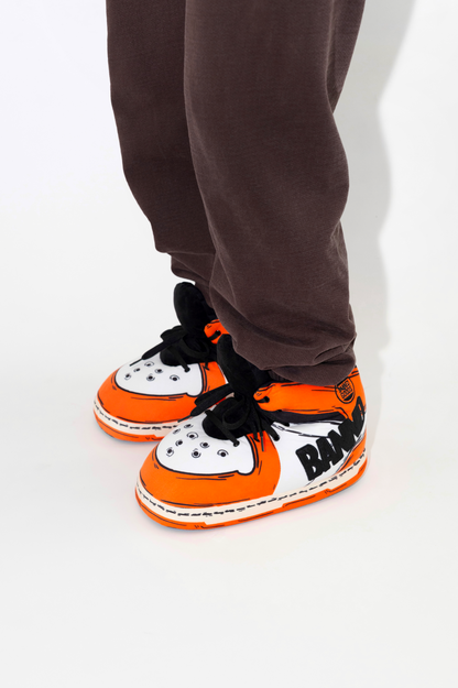 "OG" Orange Toon Sneaker Slippers