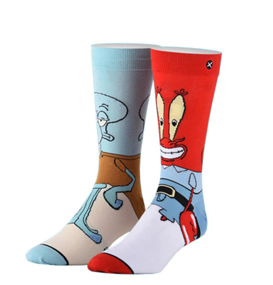 SQUIDWARD & MR. KRABS SOCKS