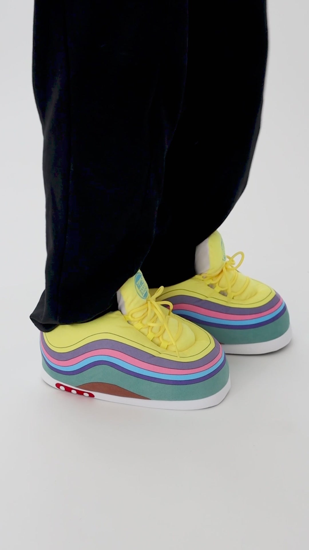 Rainbows Sneaker Slippers | Comfort To The Max | Banned