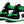 Load image into Gallery viewer, &quot;OG&quot; Green Sneaker Slipper  (SHIPS MID NOVEMBER)
